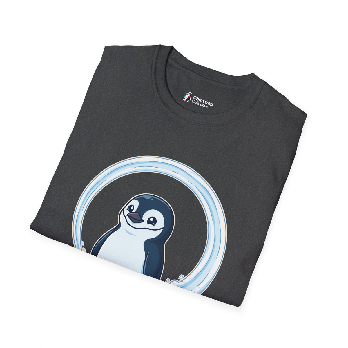 The Asymptotically Perfect T-shirt in Dark Heather, folded
