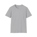 Penguin Mountain River T-Shirt, Linocut Style, Lightweight Fabric