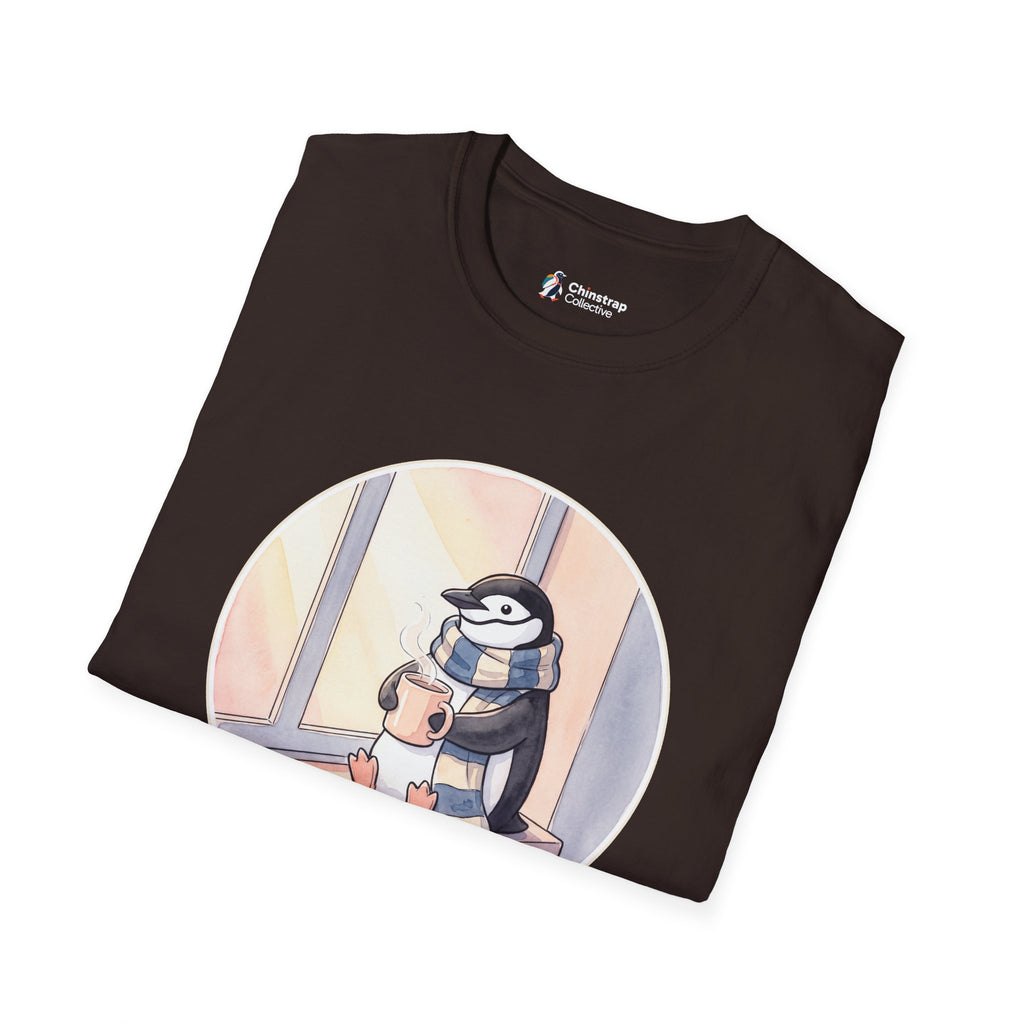 Thawing Out T-Shirt, Watercolour and Ink Style, Lightweight Fabric