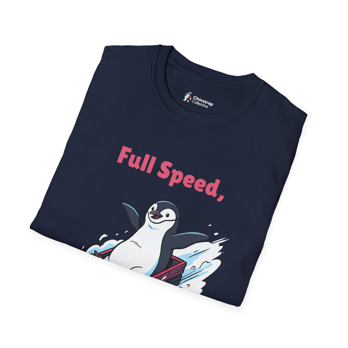 Sled Run Report T-Shirt, Indie Comic Style, Lightweight Fabric