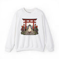 Japan Global Series Sweatshirt, Cartoon Style, Cotton Blend