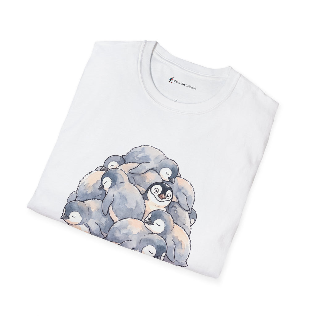 The Nap Squad T-shirt in White, folded