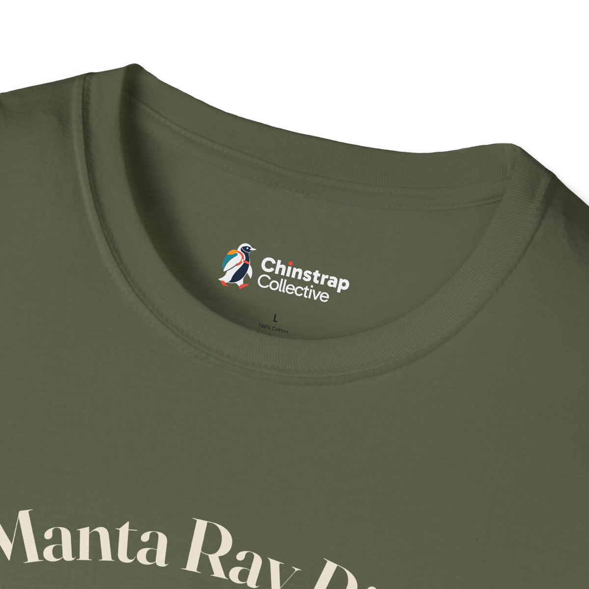 Manta Ray Meeting T-Shirt, Storybook Flat Style, Lightweight Fabric
