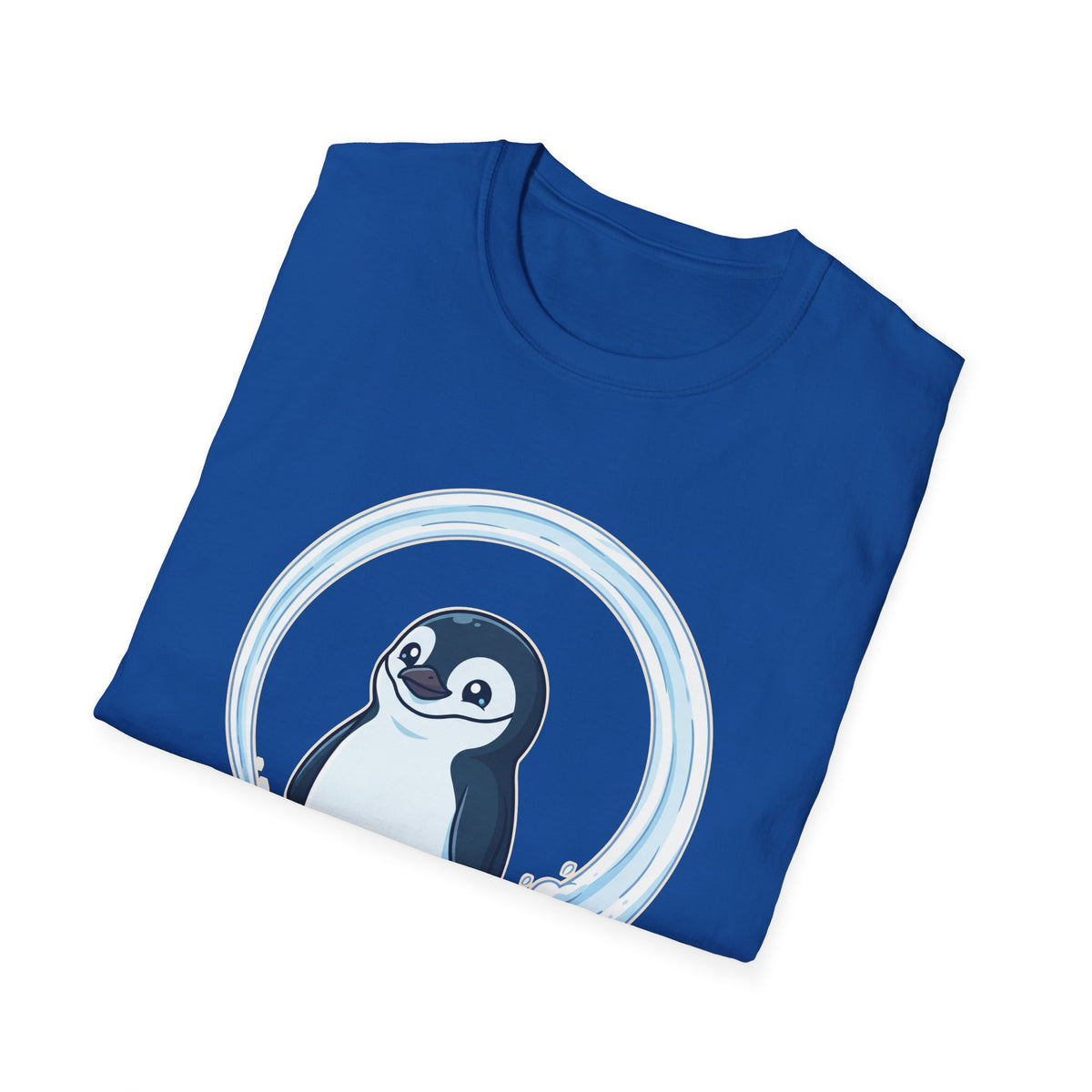 The Asymptotically Perfect T-shirt in Royal, folded