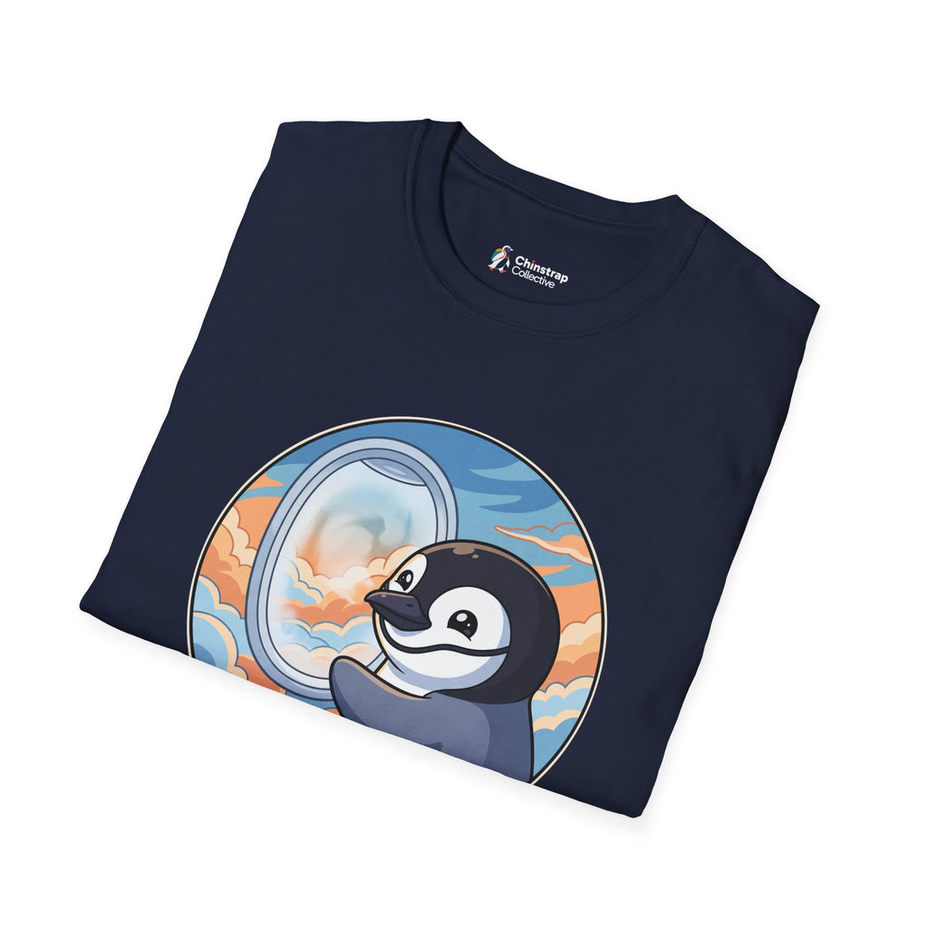 The Window Seat T-shirt in Navy, folded