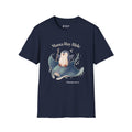 Manta Ray Meeting T-Shirt, Storybook Flat Style, Lightweight Fabric