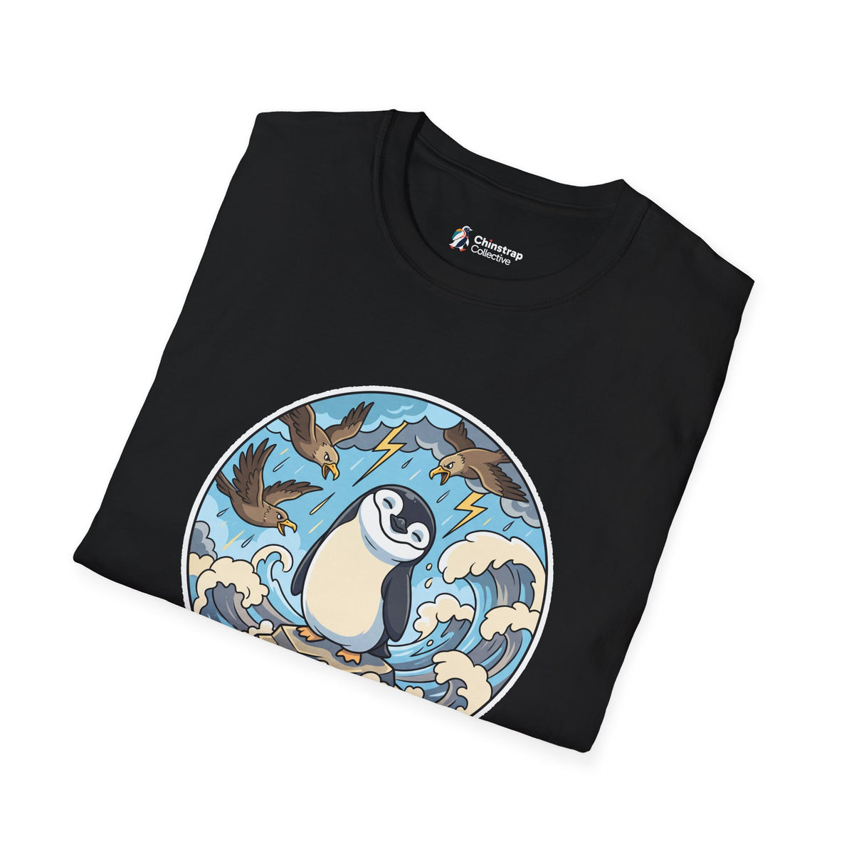 Unflappable T-Shirt, Cartoon Style, Lightweight Fabric