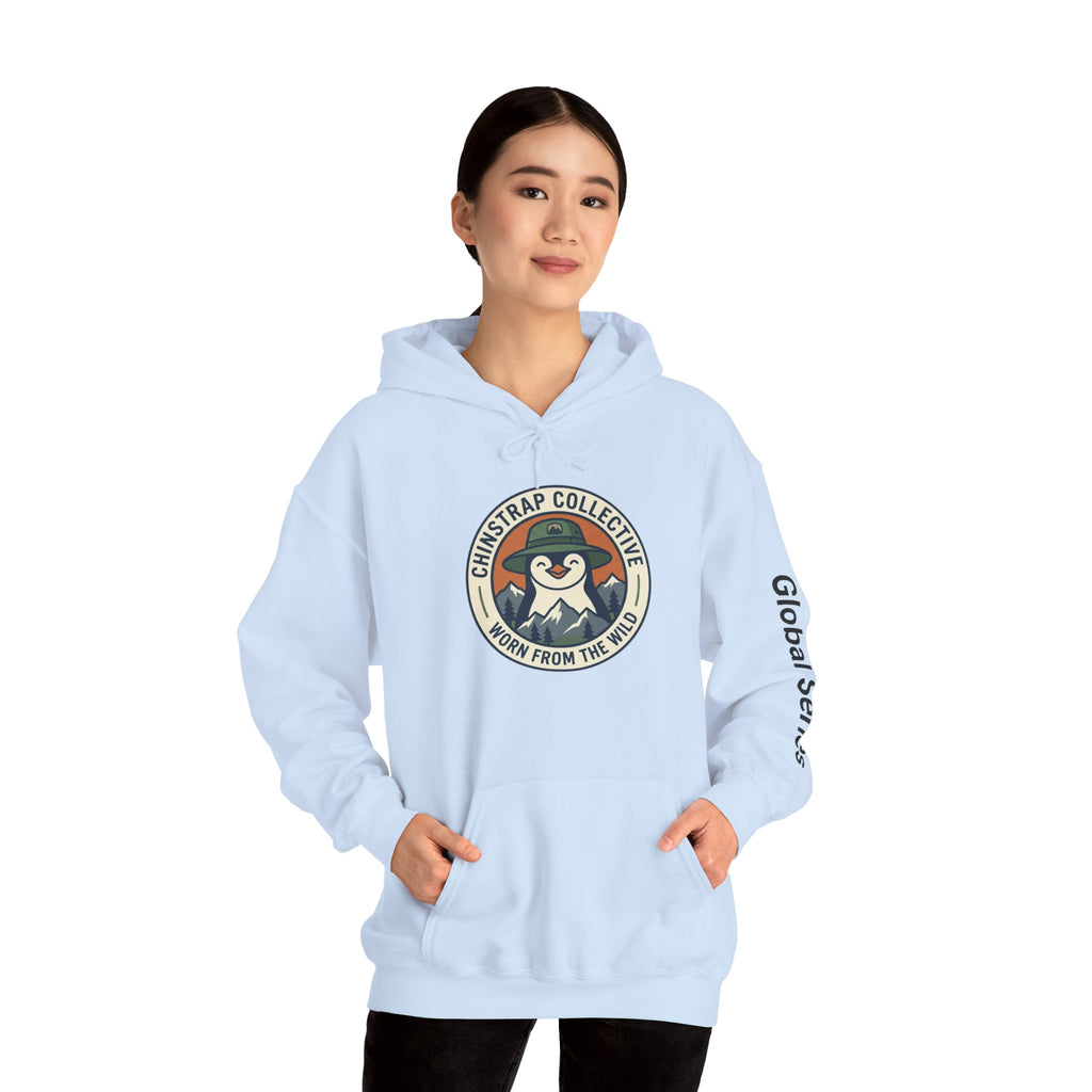 Global Series Graphic Hoodie, Unisex Travel Pullover, L