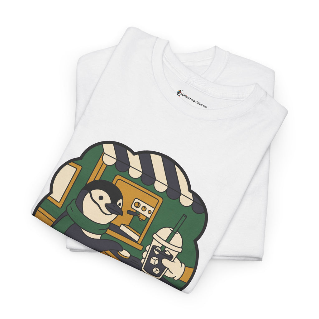 The The Usual T-shirt in White, folded