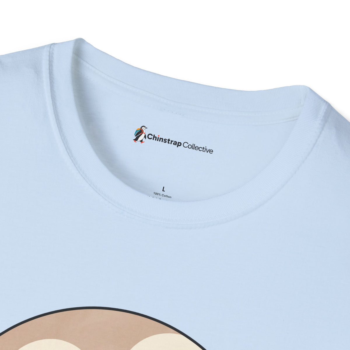 Otterly Chill T-Shirt, Storybook Flat Style, Lightweight Fabric