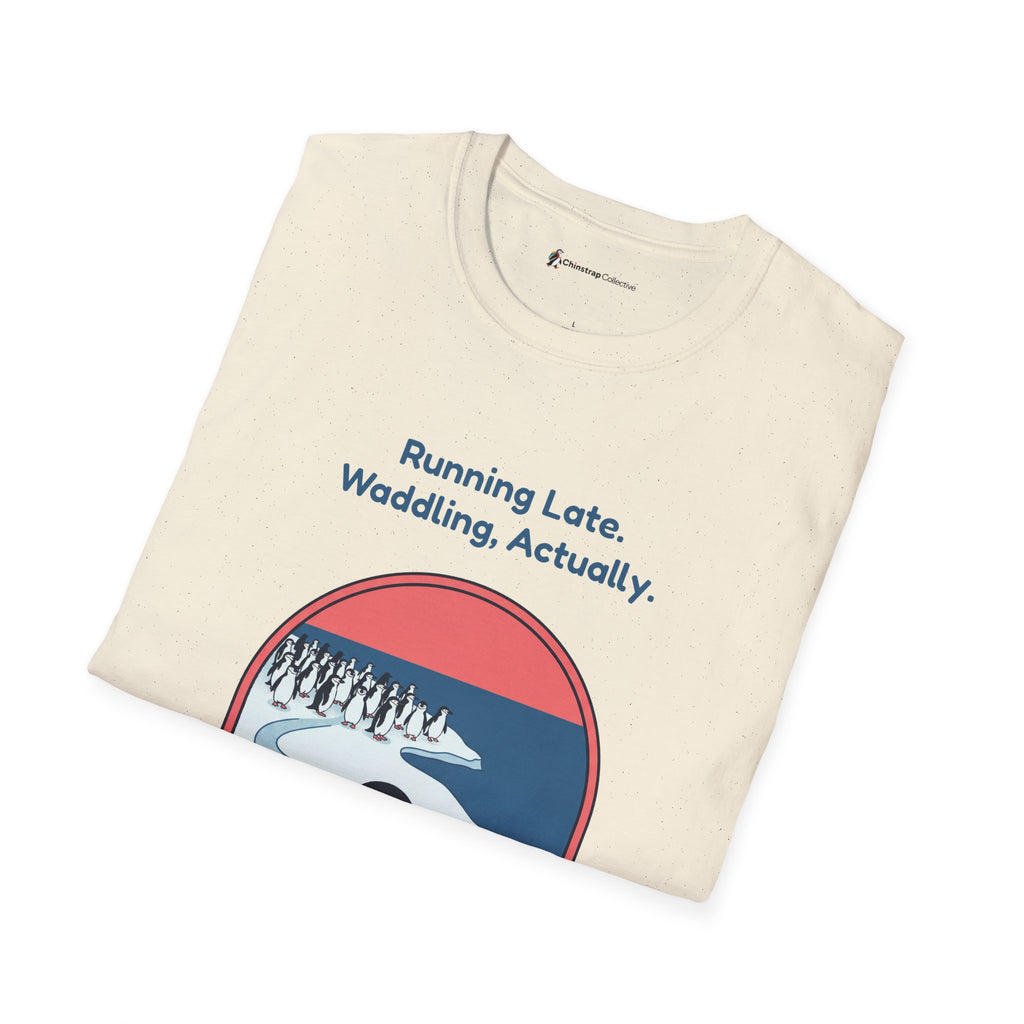 The Waddling T-shirt in Natural, folded