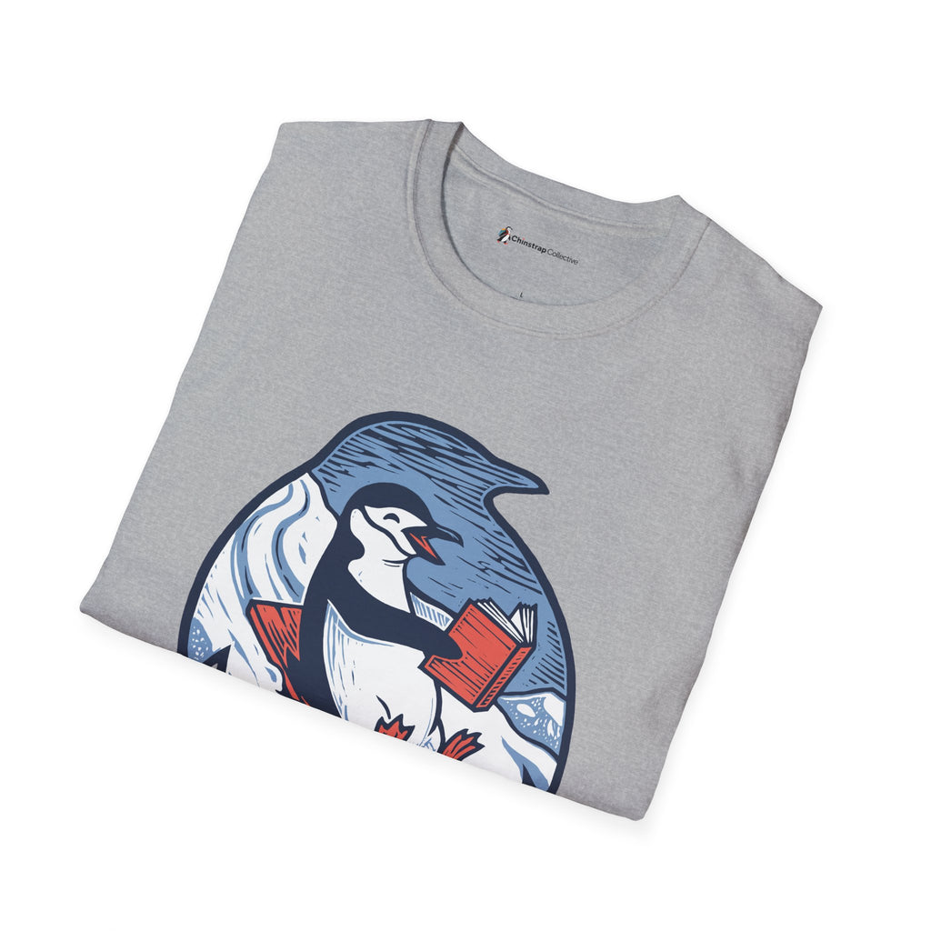 Field Work T-Shirt, Linocut Style, Lightweight Fabric