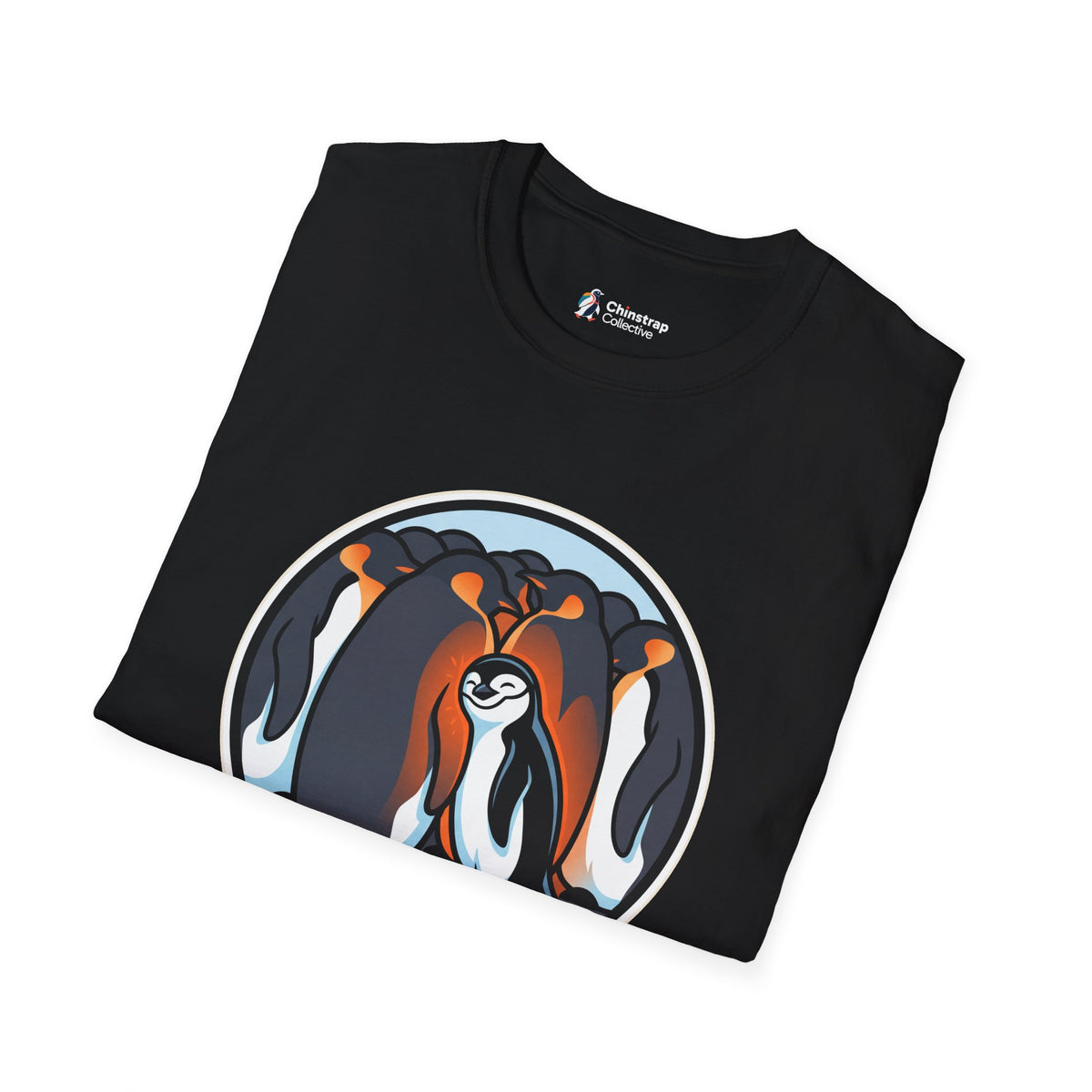 Borrowed Warmth T-Shirt, Bold Sticker Style, Lightweight Fabric