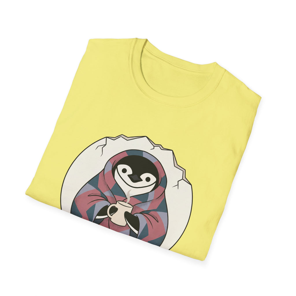 Not Fully Hatched T-Shirt, Storybook Flat Style, Lightweight Fabric
