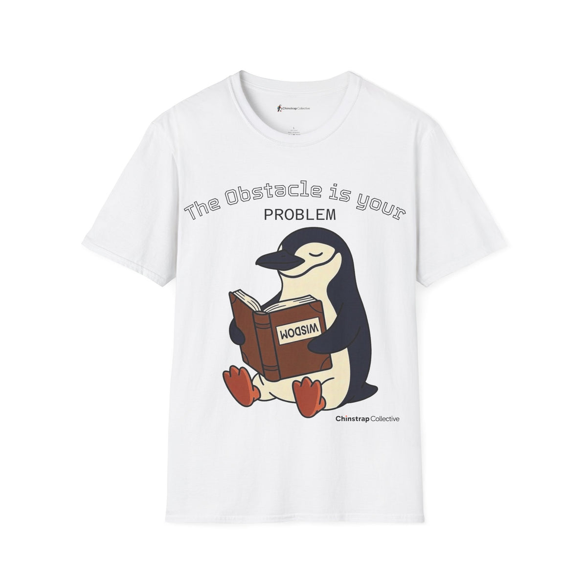 Penguin Wisdom penguin T-shirt in White