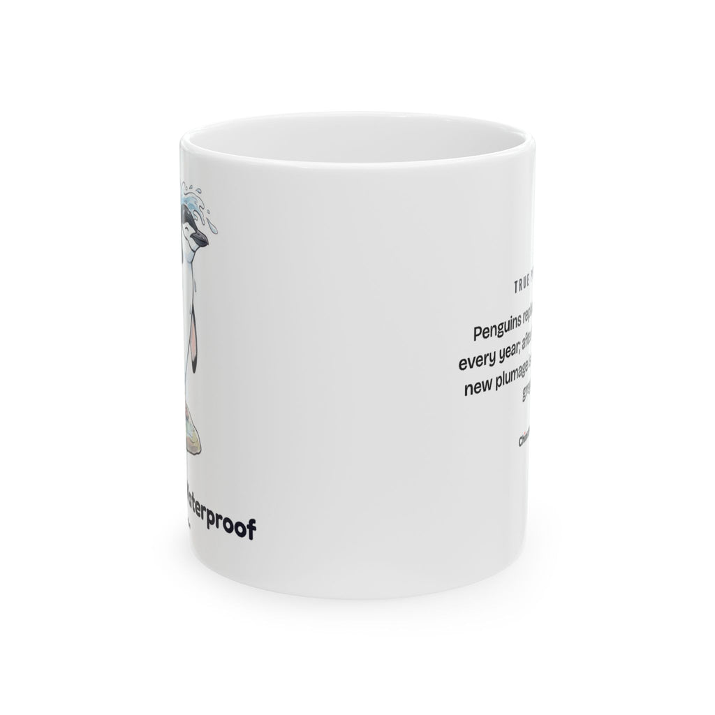 Emotionally Waterproof Mug by Chinstrap Collective