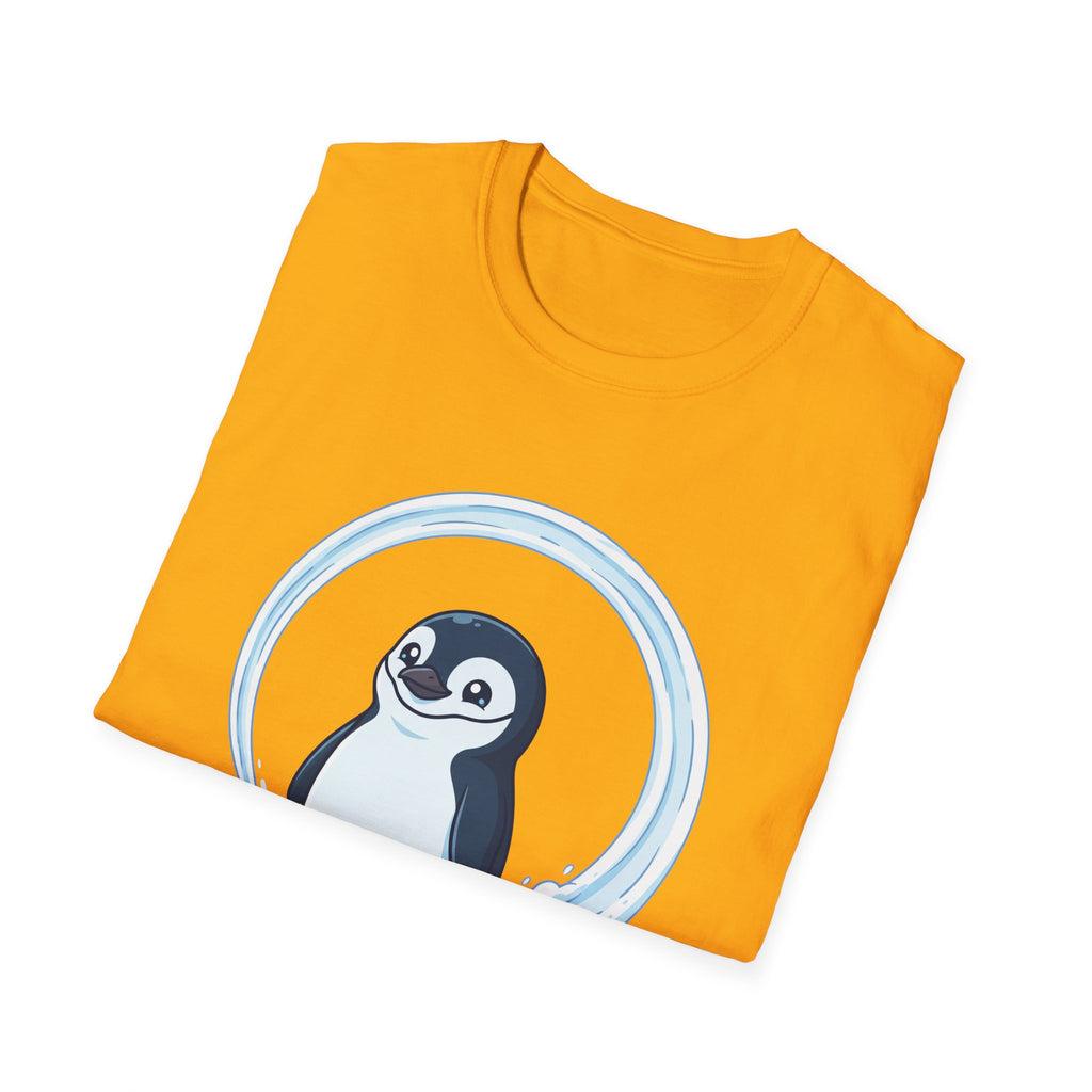 The Asymptotically Perfect T-shirt in Gold, folded
