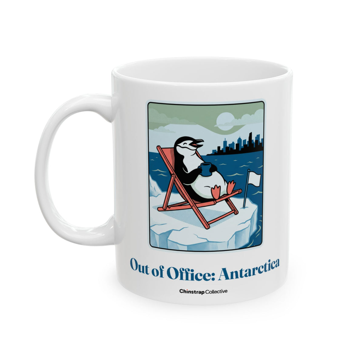 Out of Office: Antarctica Mug by Chinstrap Collective