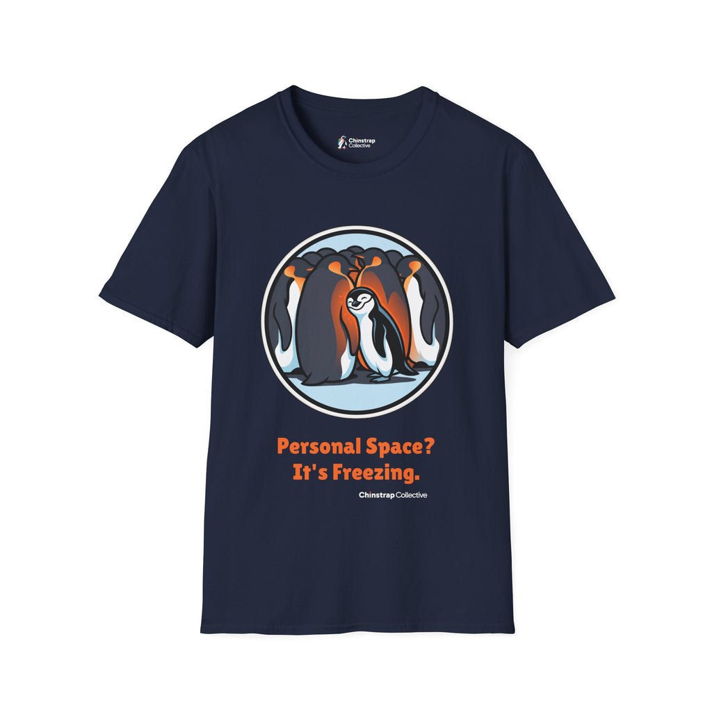 Borrowed Warmth T-Shirt, Bold Sticker Style, Lightweight Fabric