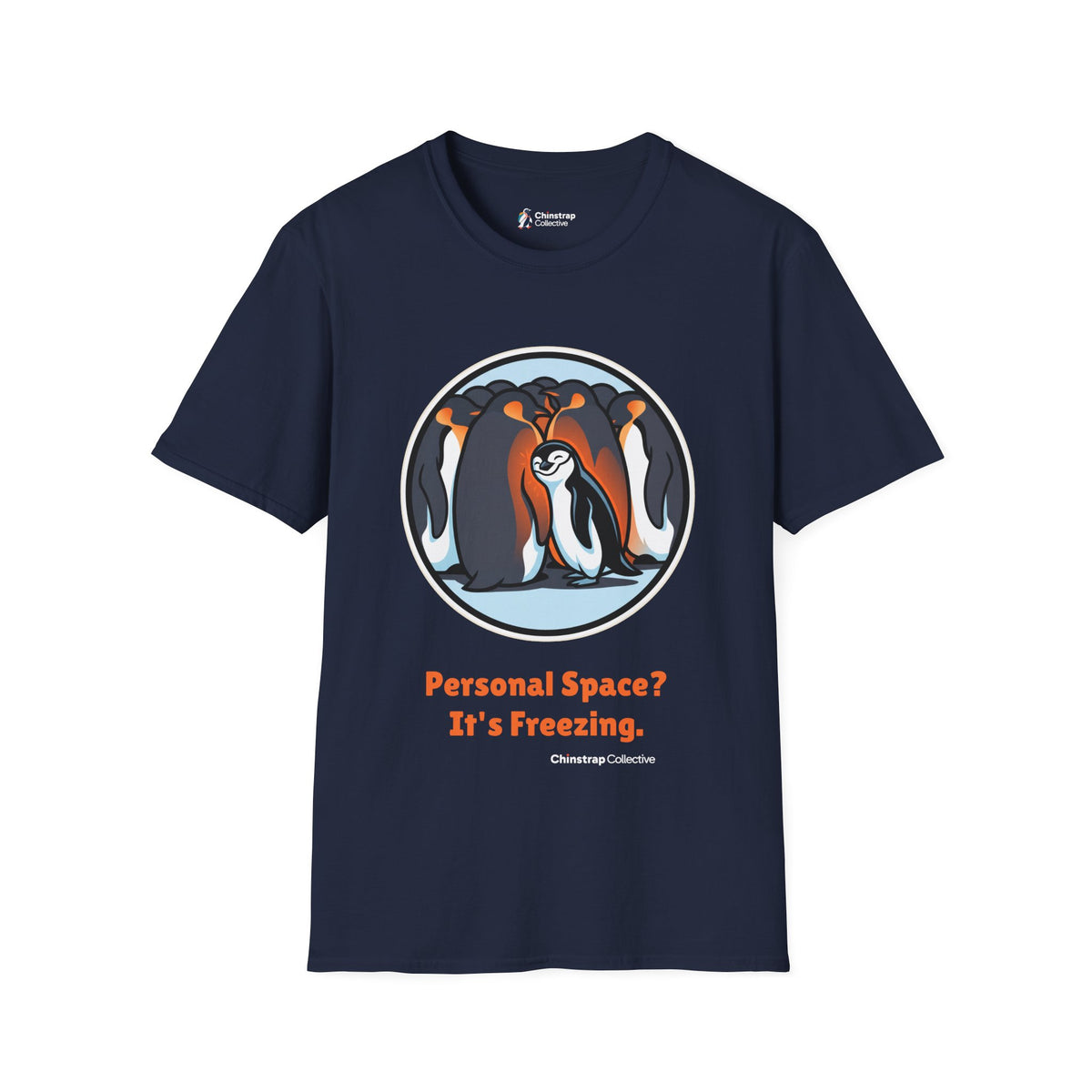 Borrowed Warmth T-Shirt, Bold Sticker Style, Lightweight Fabric