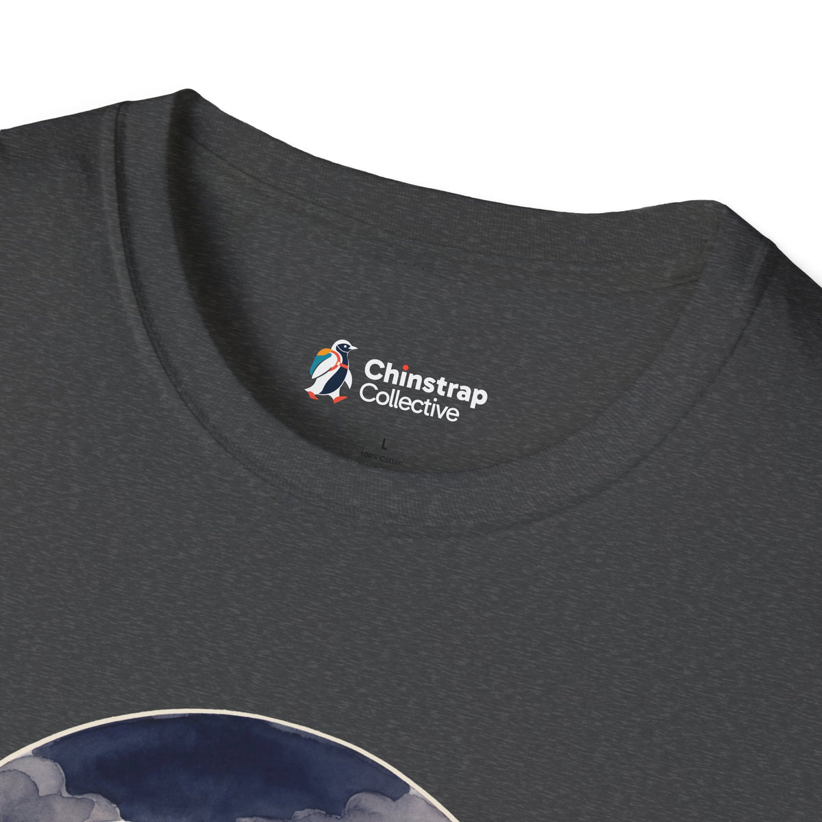 Campfire Fish T-Shirt, Watercolour and Ink Style, Lightweight Fabric