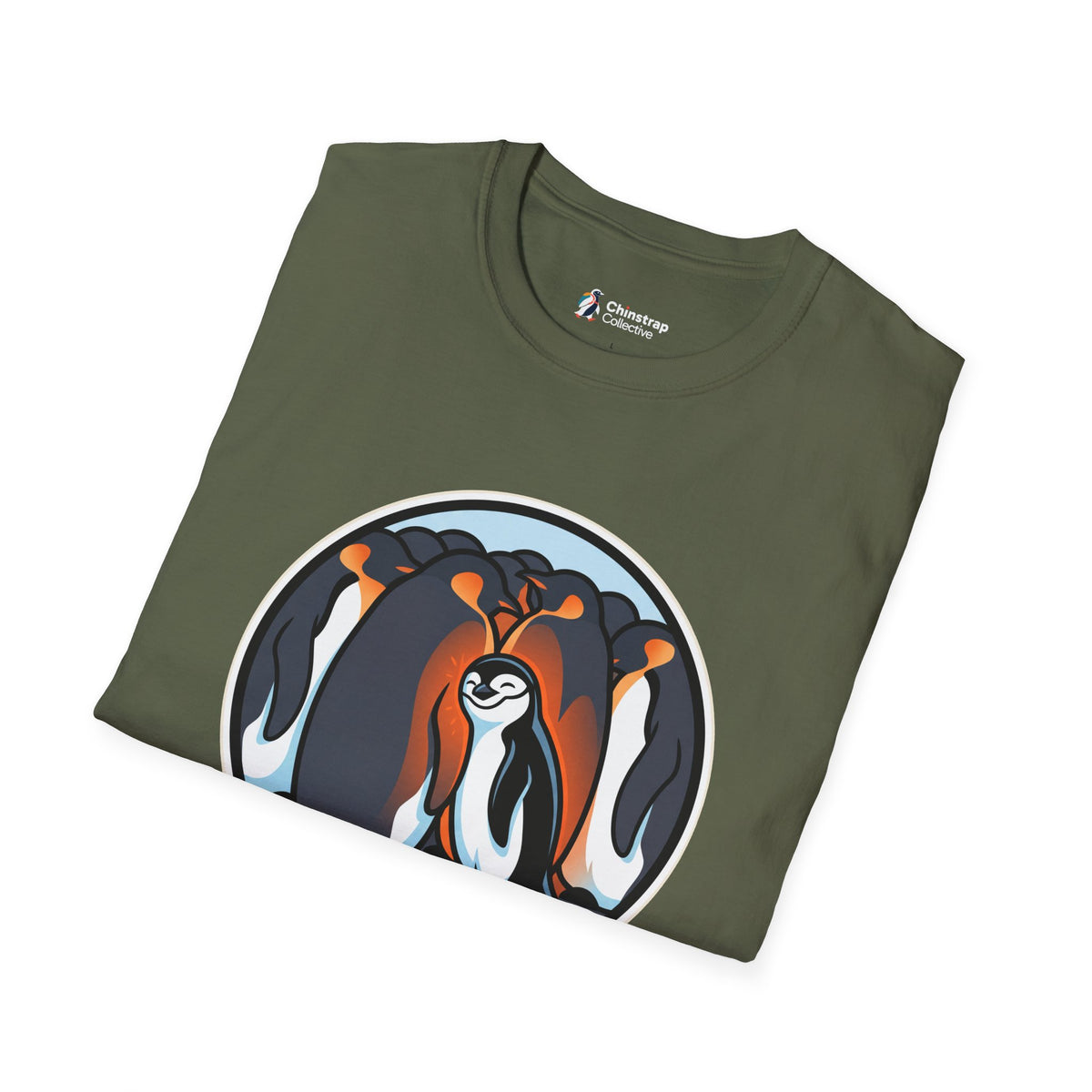 Borrowed Warmth T-Shirt, Bold Sticker Style, Lightweight Fabric