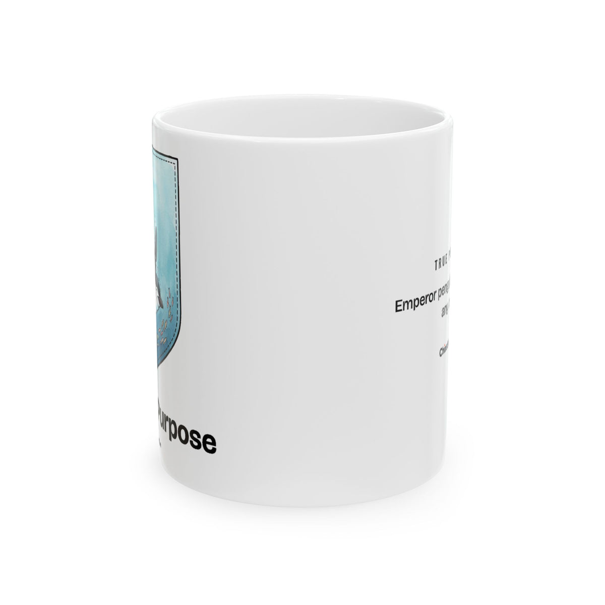 Dense on Purpose Mug by Chinstrap Collective
