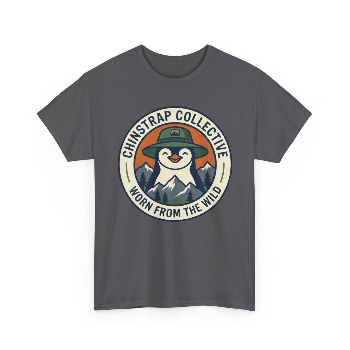 Penguin Patch penguin T-shirt in Charcoal