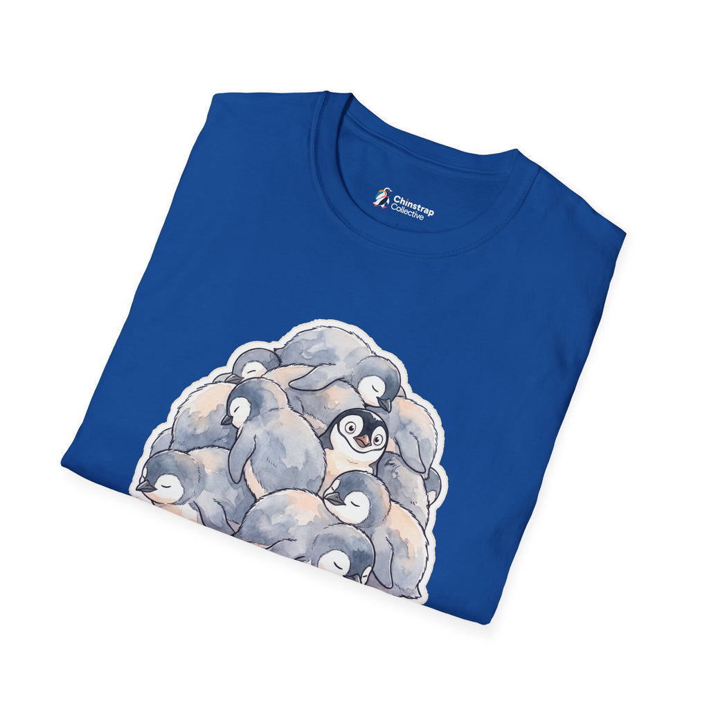 The Nap Squad T-shirt in Royal, folded