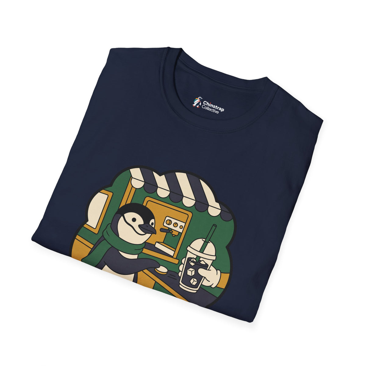 The The Usual T-shirt in Navy, folded