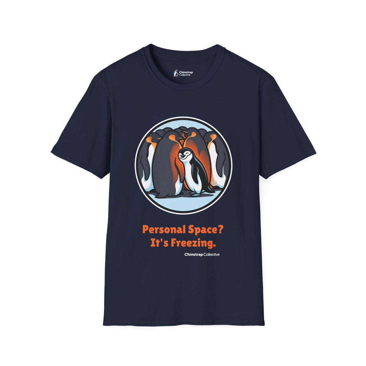 Borrowed Warmth T-Shirt, Bold Sticker Style, Lightweight Fabric