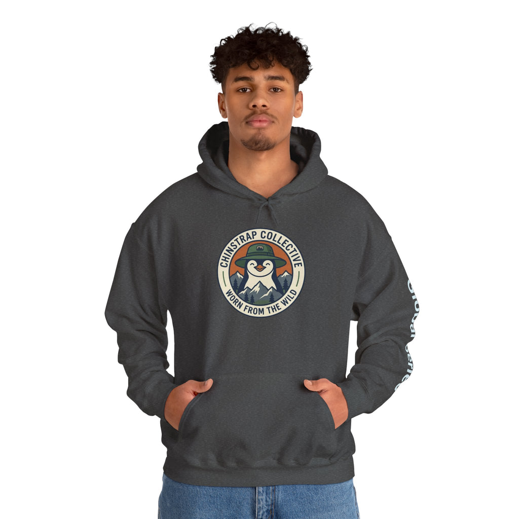 Global Series Graphic Hoodie, Unisex Travel Pullover, M