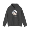 Professional Napper penguin hoodie in Dark Heather