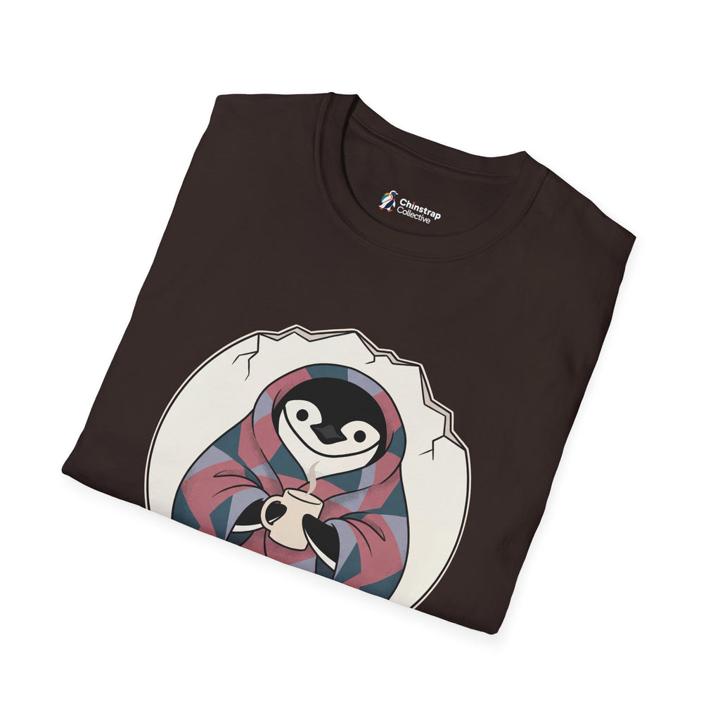 Not Fully Hatched T-Shirt, Storybook Flat Style, Lightweight Fabric