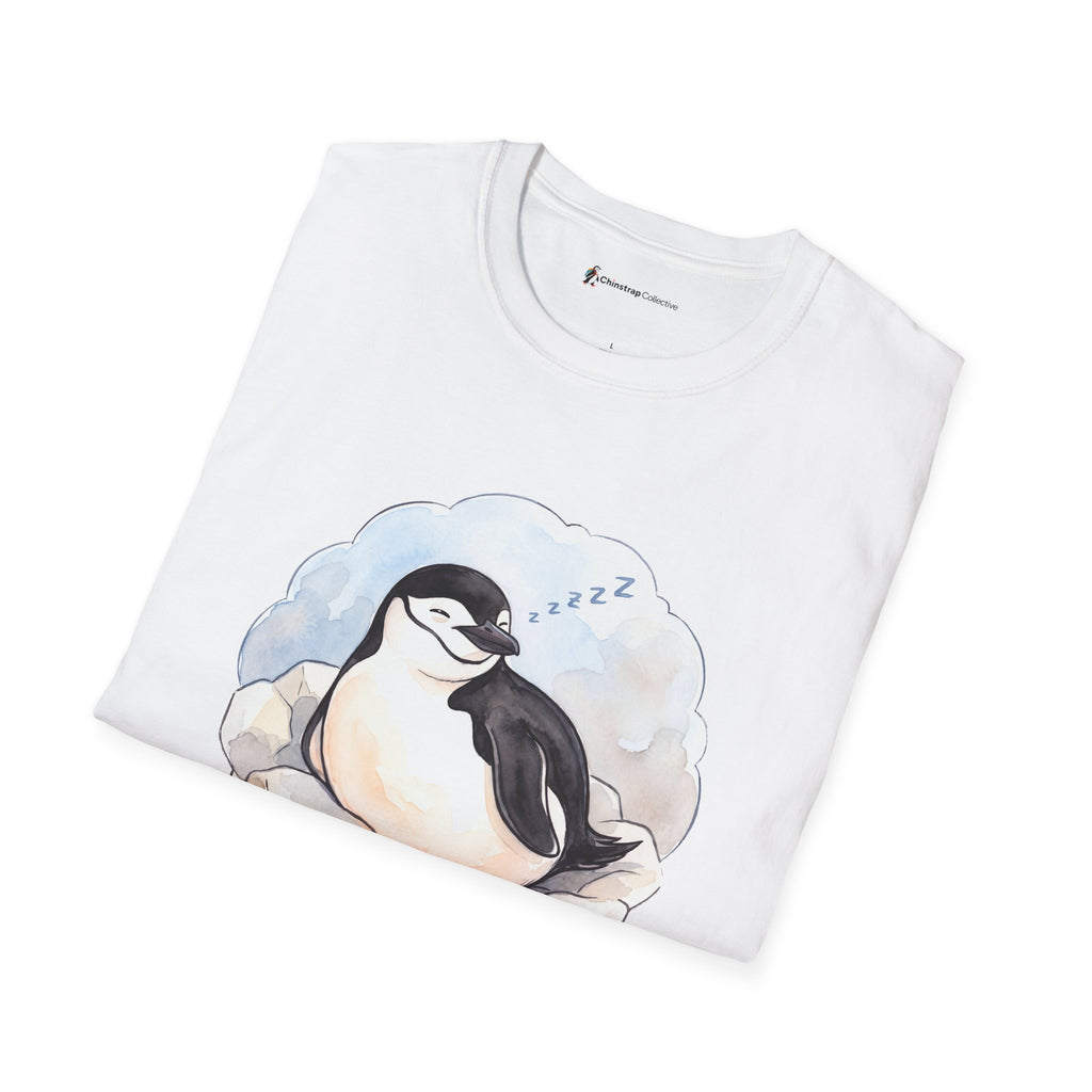 The Professional Napper T-shirt in White, folded