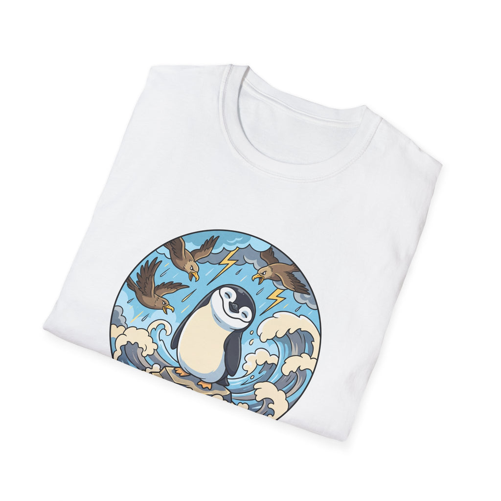 The Unflappable T-shirt in White, folded