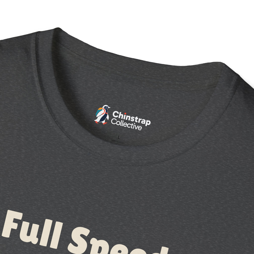 Sled Run Report T-Shirt, Indie Comic Style, Lightweight Fabric