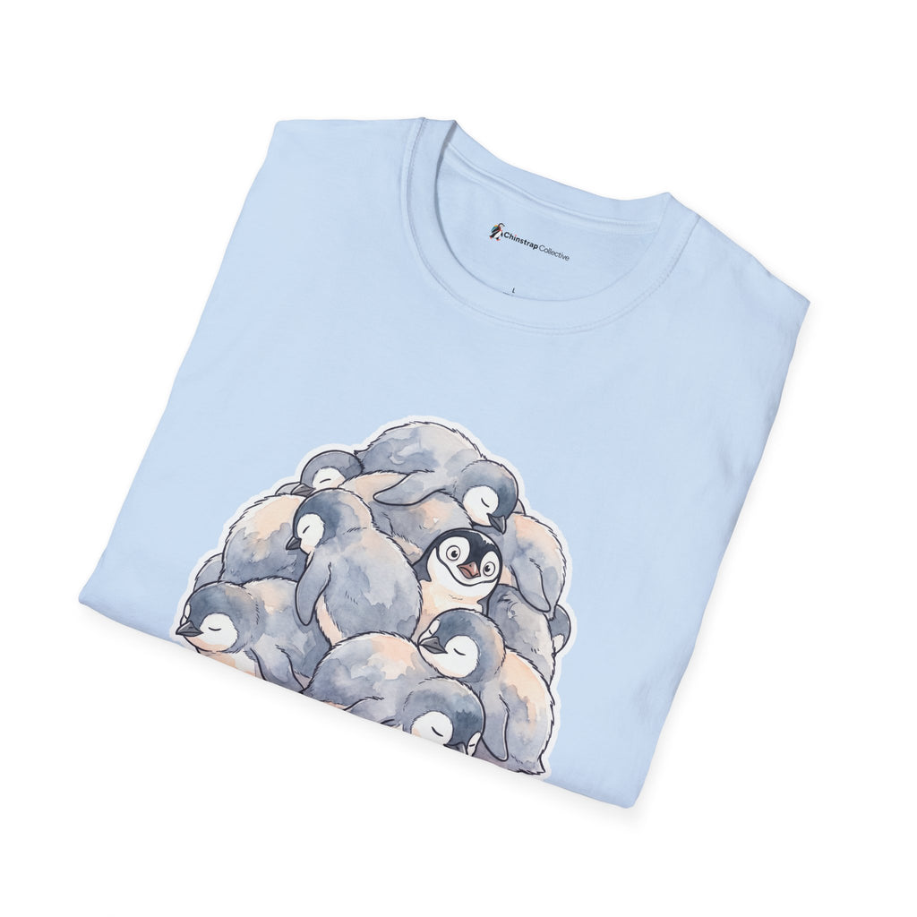 The Nap Squad T-shirt in Light Blue, folded