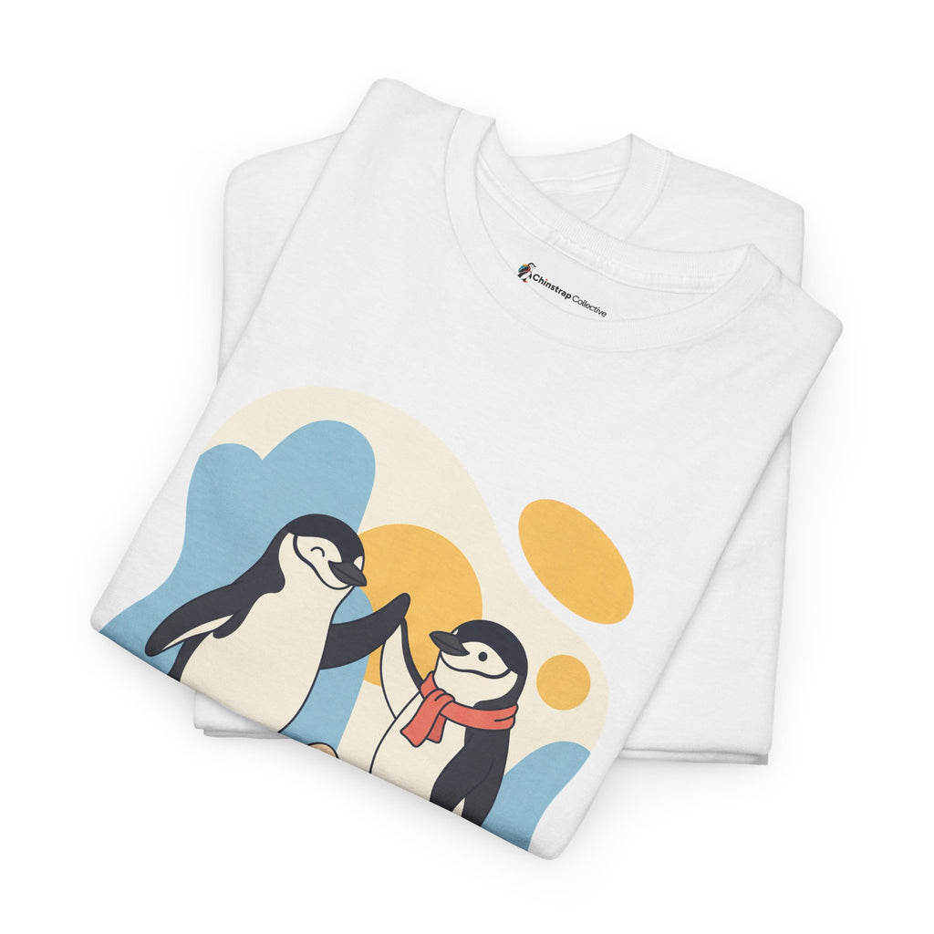 The Shift Change T-shirt in White, folded