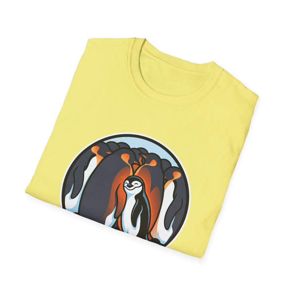 Borrowed Warmth T-Shirt, Bold Sticker Style, Lightweight Fabric