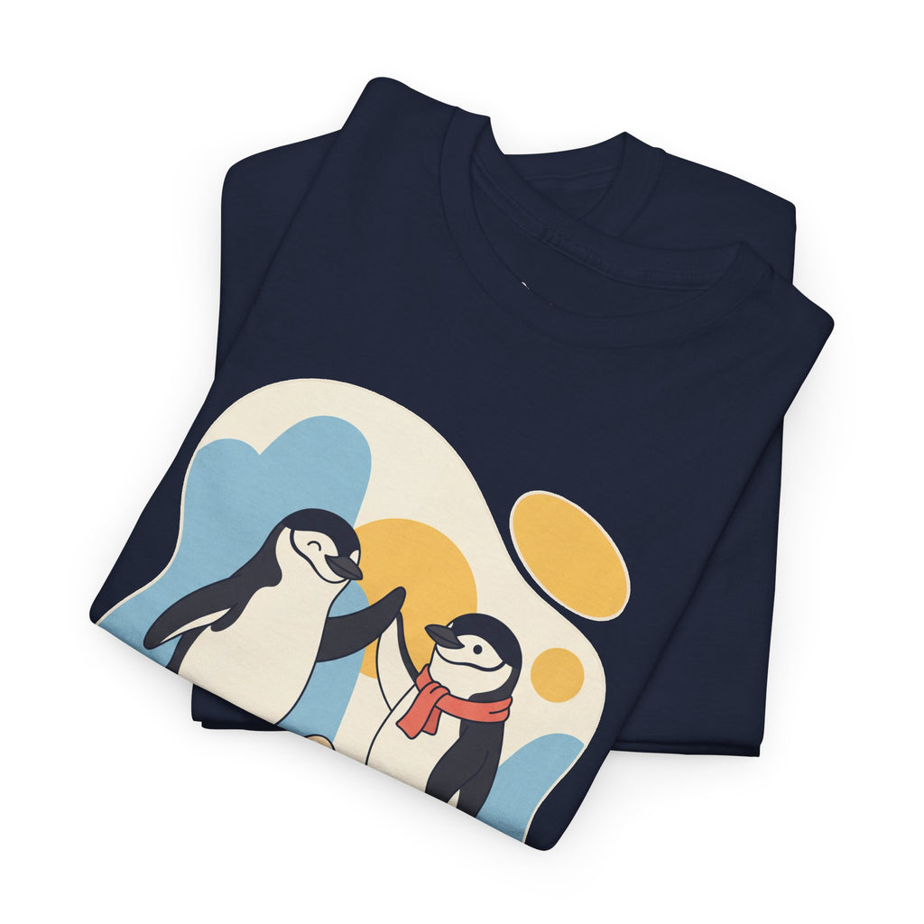 The Shift Change T-shirt in Navy, folded