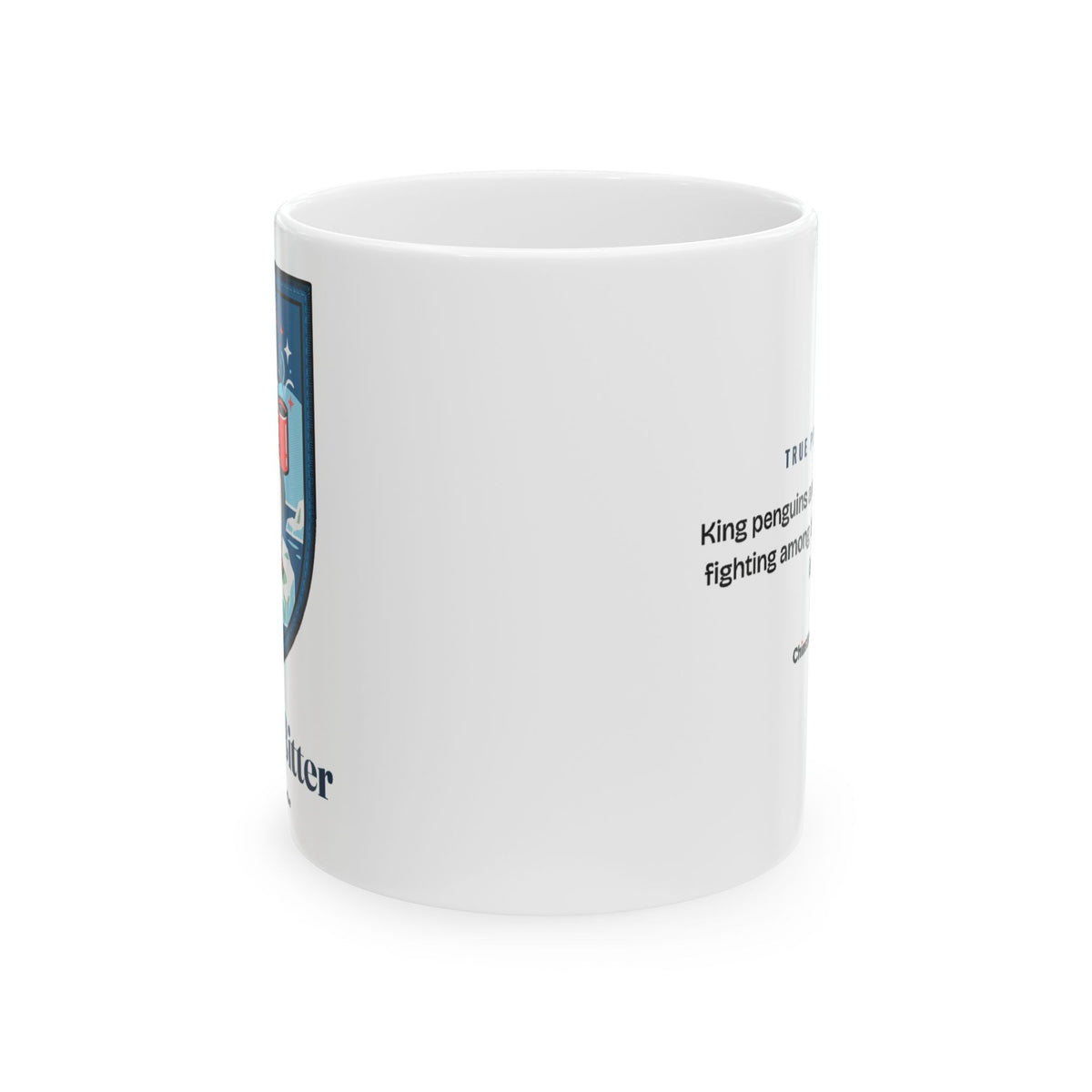 Never Bitter Mug by Chinstrap Collective