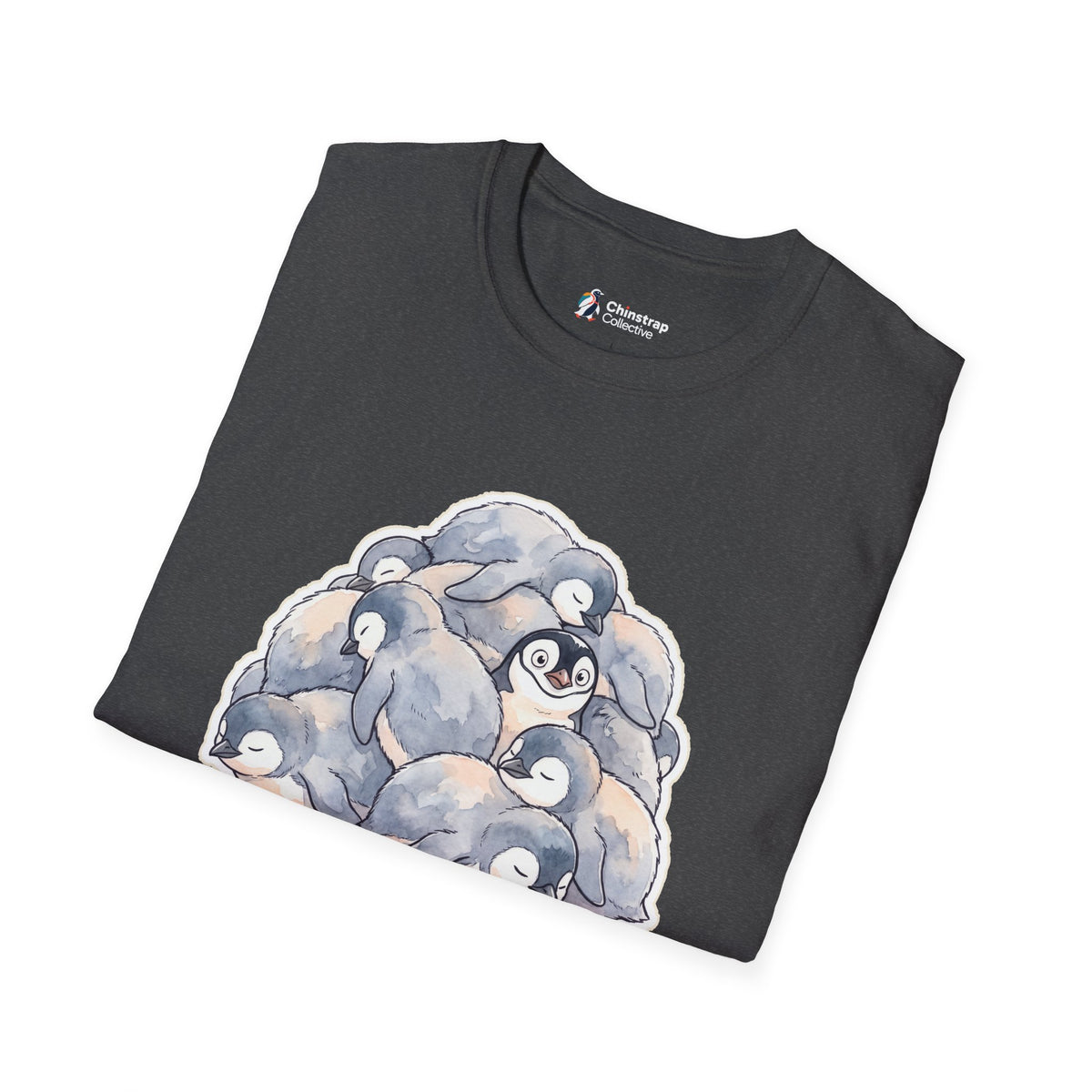 The Nap Squad T-shirt in Dark Heather, folded