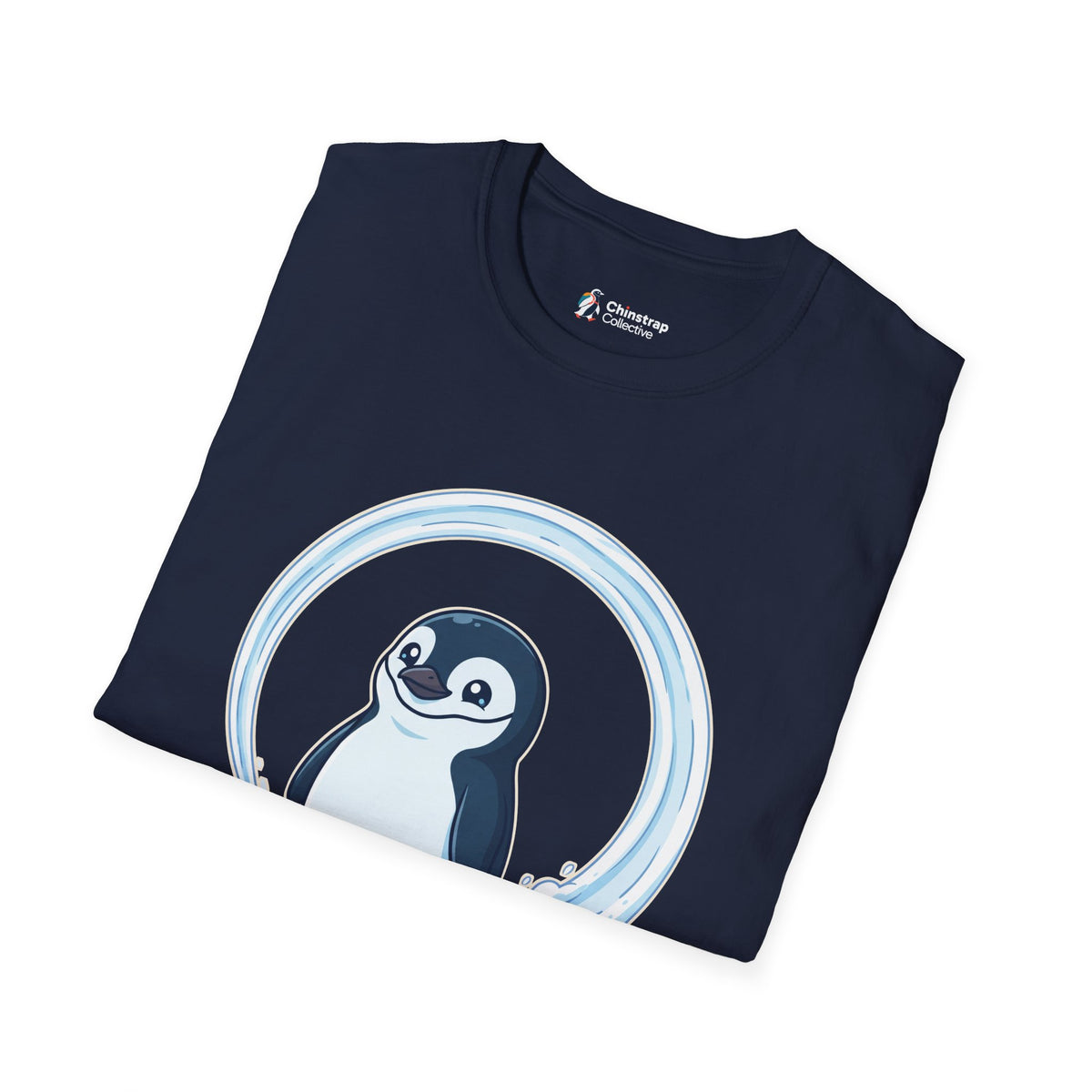 The Asymptotically Perfect T-shirt in Navy, folded