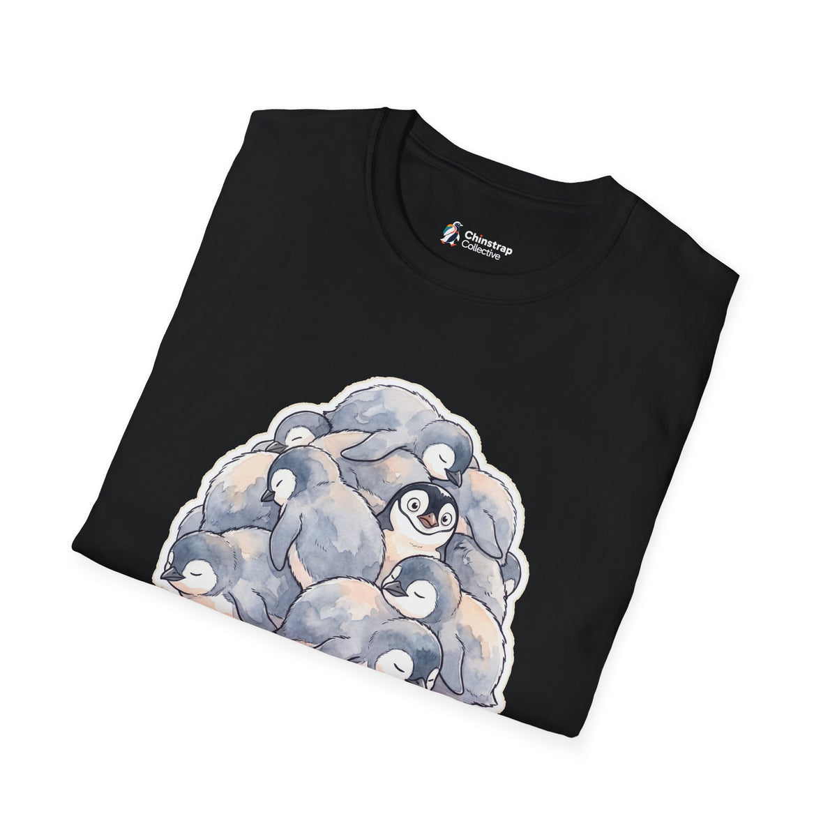The Nap Squad T-shirt in Black, folded