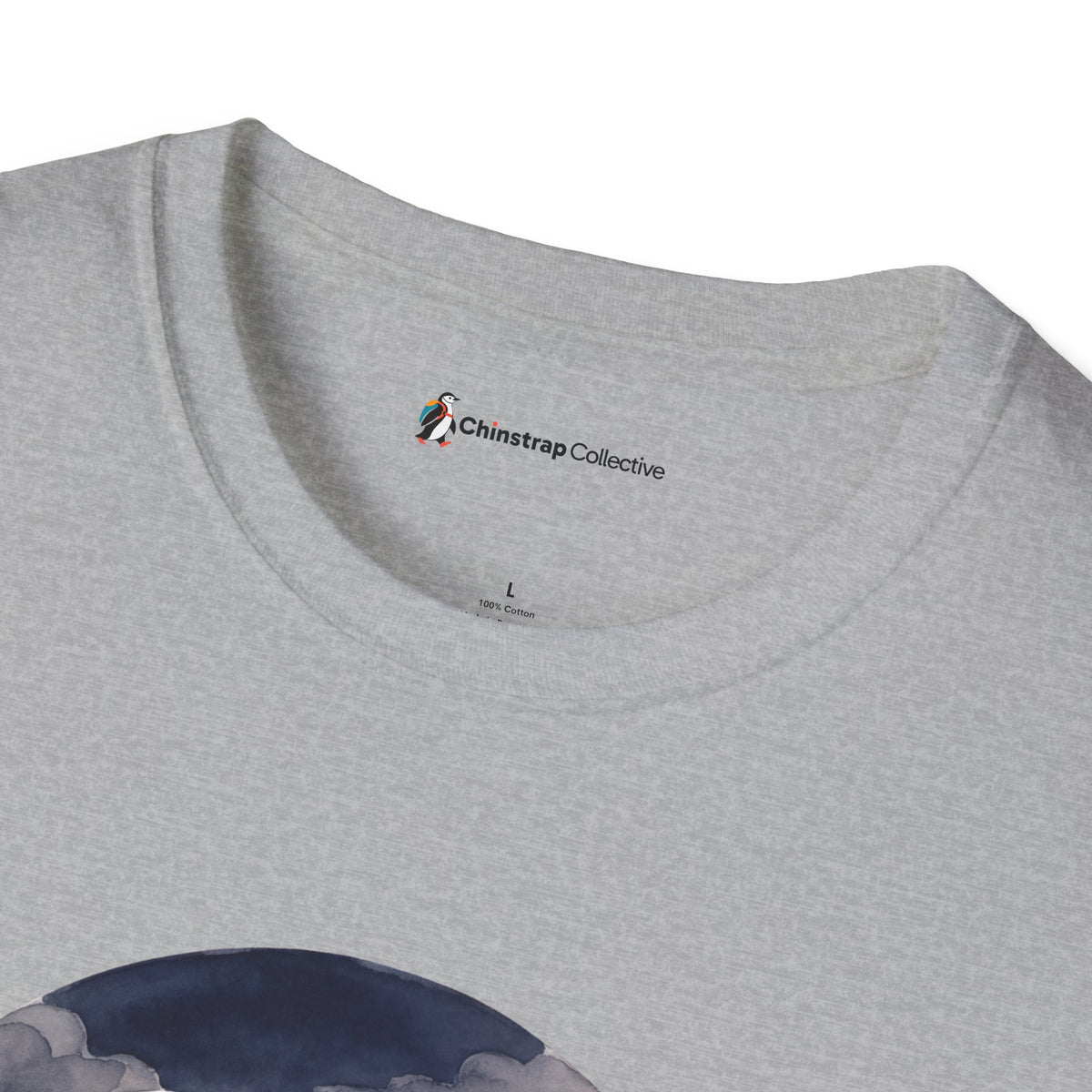 Campfire Fish T-Shirt, Watercolour and Ink Style, Lightweight Fabric