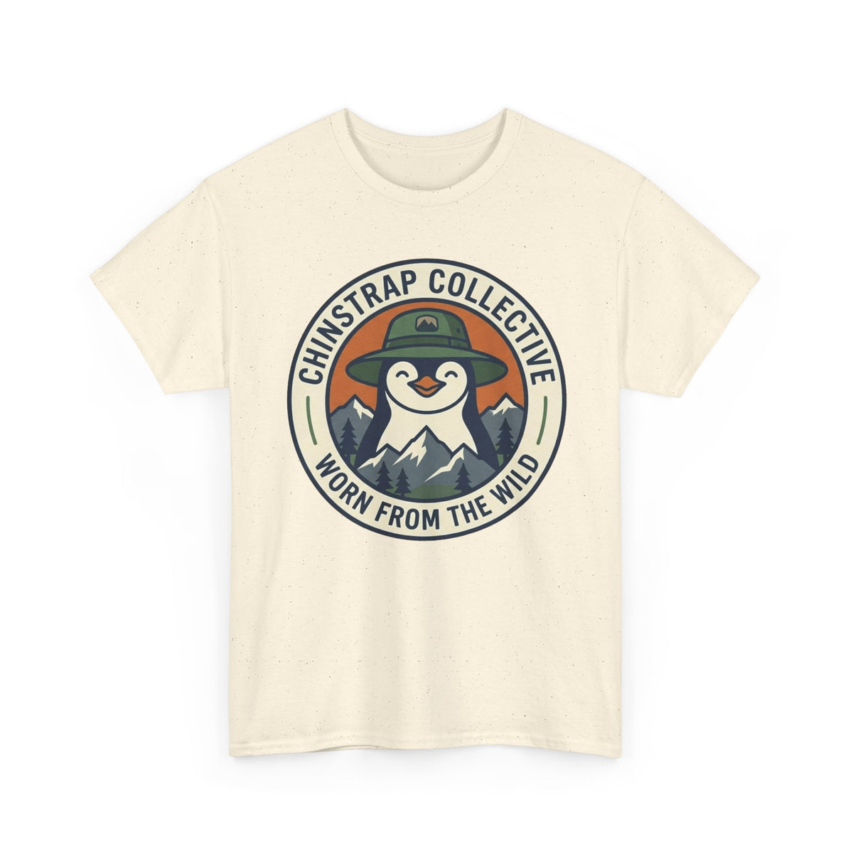 Penguin Patch penguin T-shirt in Natural