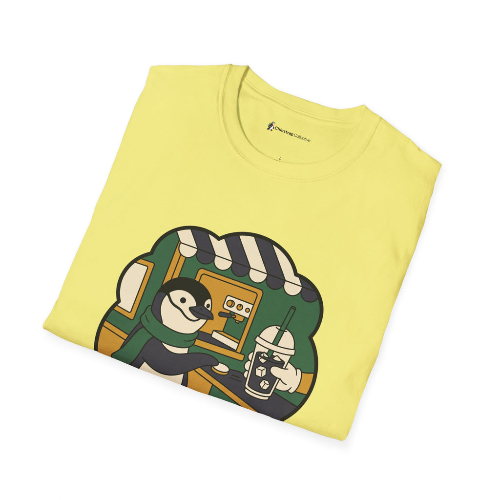 The The Usual T-shirt in Cornsilk, folded