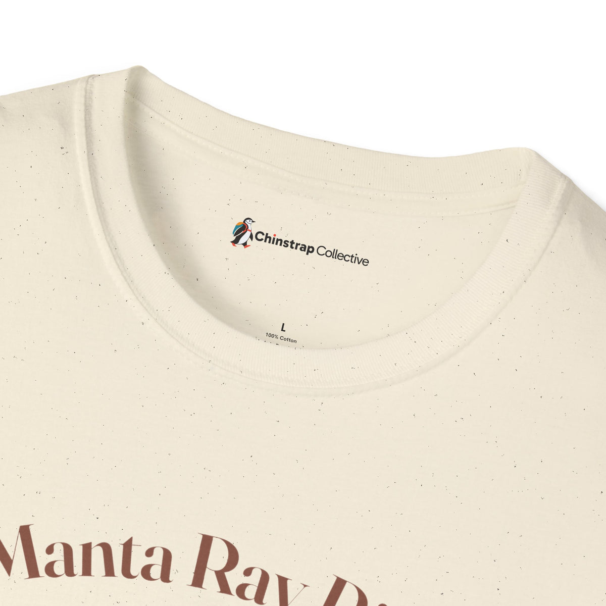 Manta Ray Meeting T-Shirt, Storybook Flat Style, Lightweight Fabric