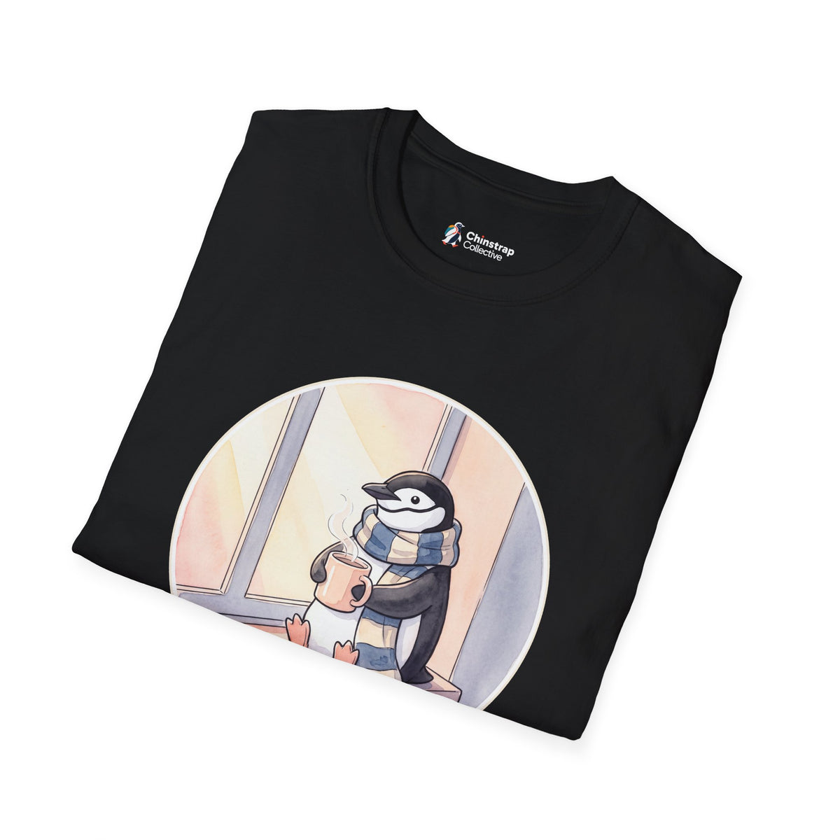 Thawing Out T-Shirt, Watercolour and Ink Style, Lightweight Fabric